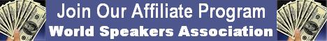 World Speakers Association Affiliate Banner